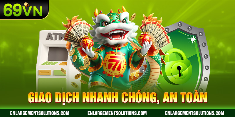 Giao dịch tại nhà cái nhanh chóng và an toàn