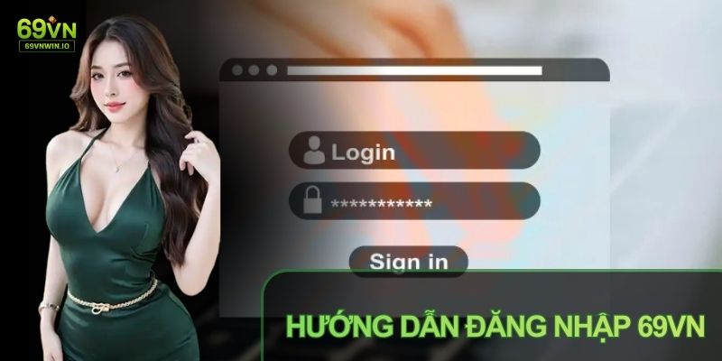 Đăng nhập tài khoản tại cổng game được thiết kế tối giản