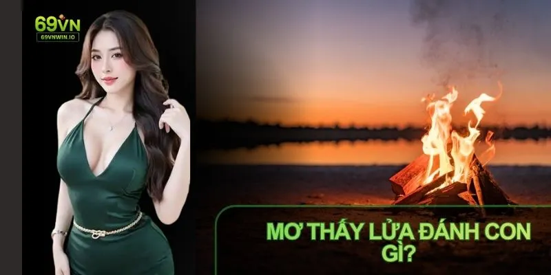 Mơ thấy lửa đánh con gì luận giải về con số may mắn